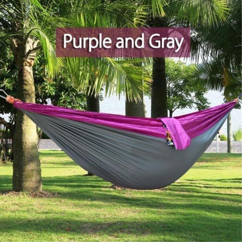 Ultralight Double Camping Hammock made from Parachute Nylon | Portable & Durable Outdoor
