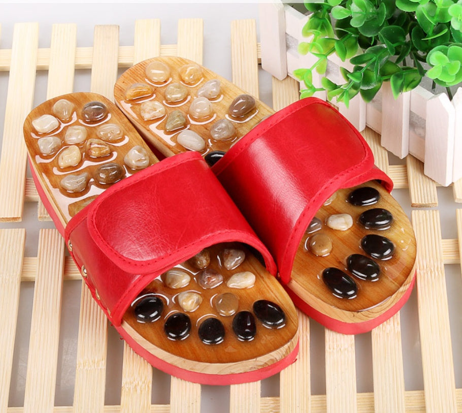 Jade Massage Slippers | Wellness Reflexology Slippers