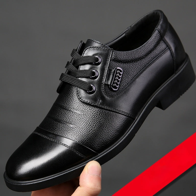 Men's Leather Lace-up Shoes Modern | Business Casual Shoes