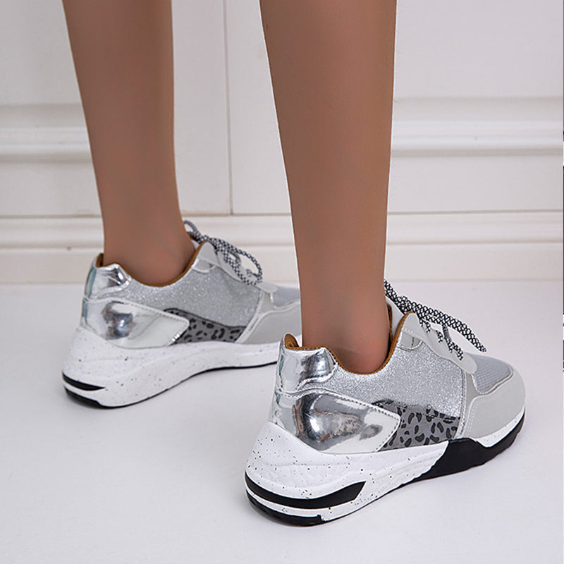 Damen Keil Sneaker | Bequeme Lauf- und Freizeitschuhe