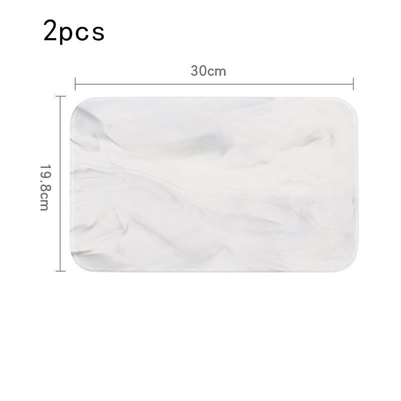 Nordic Marble Ceramic Tray – Elegant Serving Platter Premium