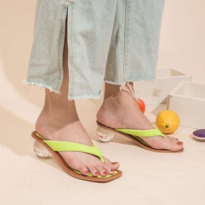 Women's Round Heel Sandals | Elegant Comfort Shoes