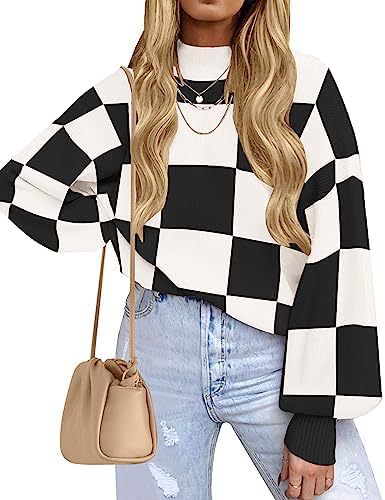 Damen Rollkragenpullover | Gestreifter Rippstrick Winterlook