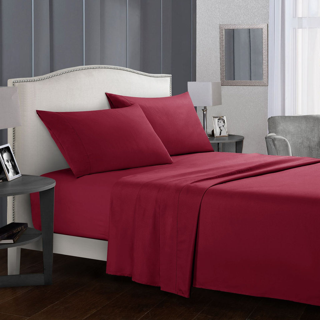 4-piece bedding set | soft breathable easy-care