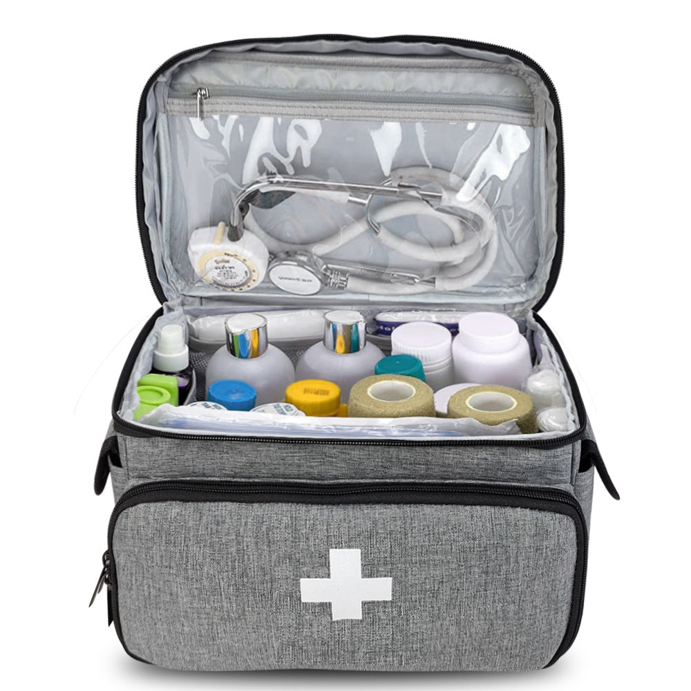 First Aid Box | Medicine Storage Emergency Home Travel
