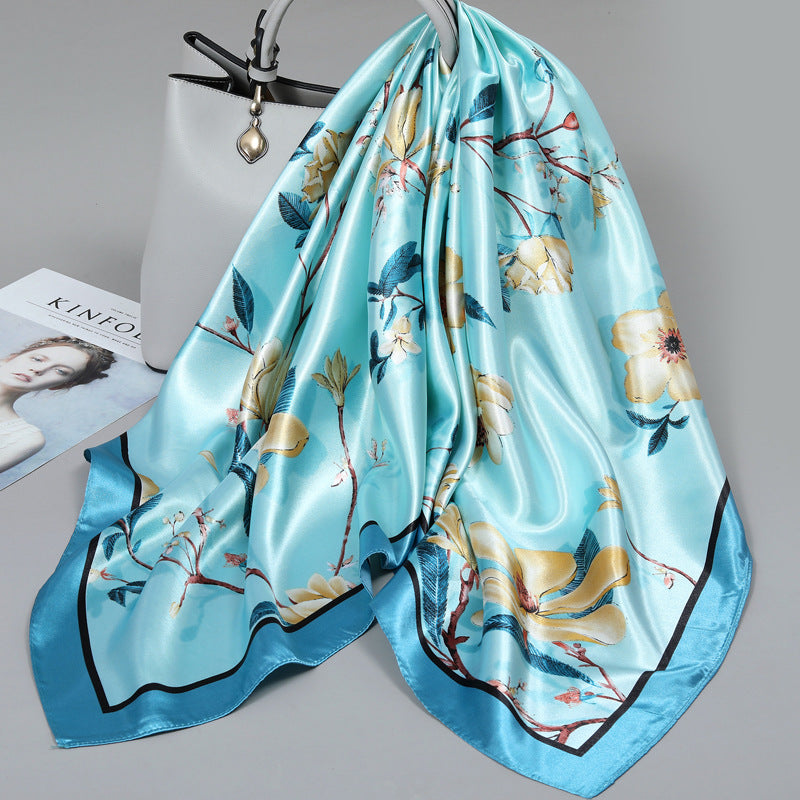 Damen Leichter Sommerschal | Dünne Elegante Stola Schal