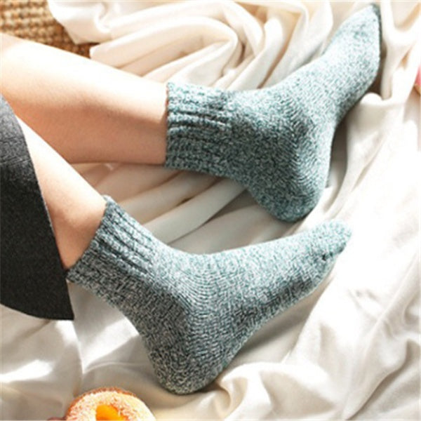 Women's Rabbit Wool Socks | Warm Cuddly Socks Winter