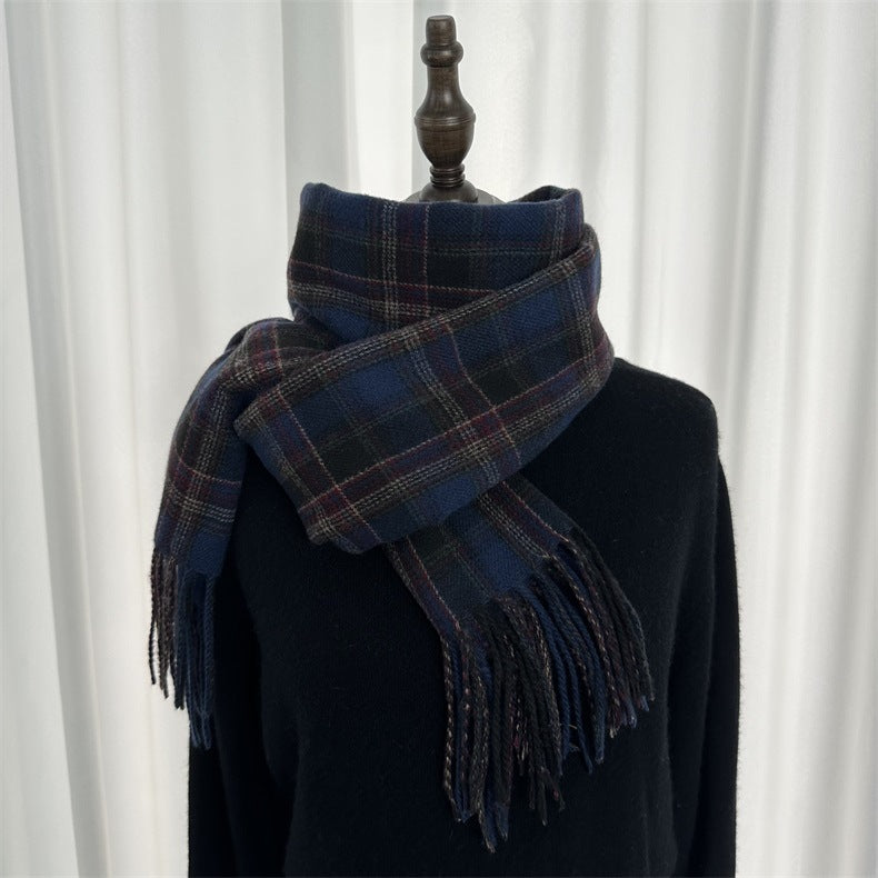 Women's Plaid Scarf Warm Soft Winter Long Fashion Scarf