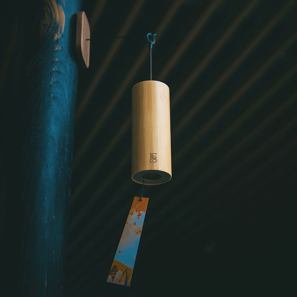 Bambus Windspiel für Garten – Meditative Klangdeko für Außenbereich