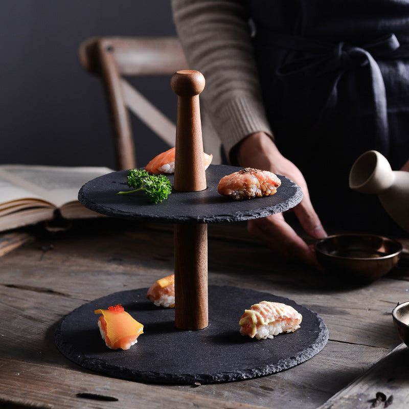 Dinner Plate Multi-layer Cake Stand Hotel Plate