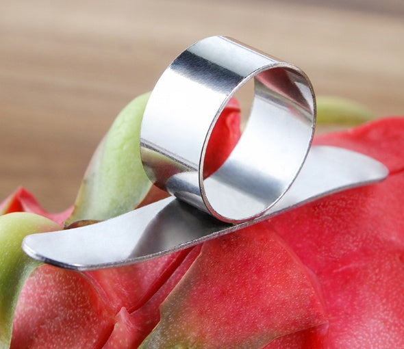 Finger Peeler Ring Stainless Steel | Peeler Fruit Vegetable Kitchen