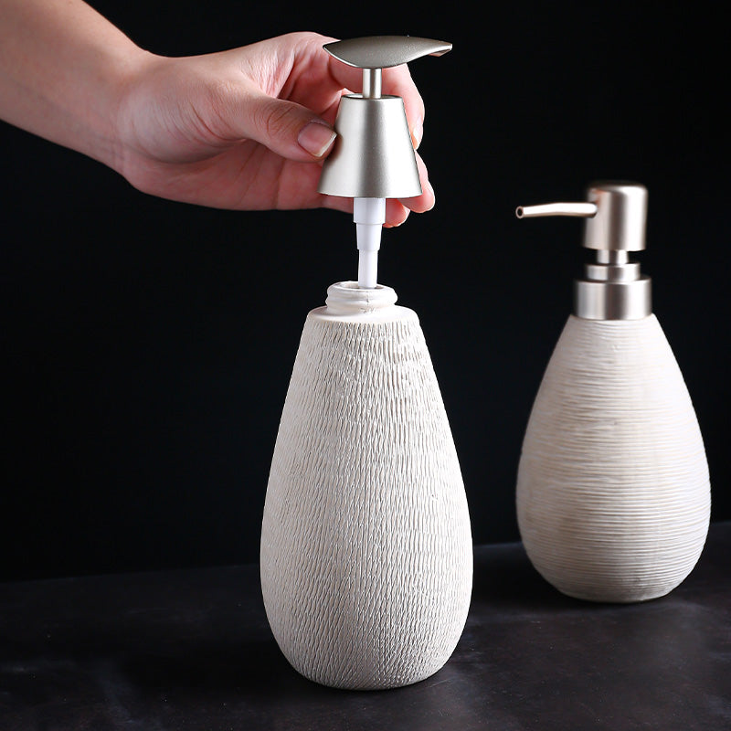 Soap Dispenser Ceramic | Lotion Shower Gel Bottle | Bathroom Accessories