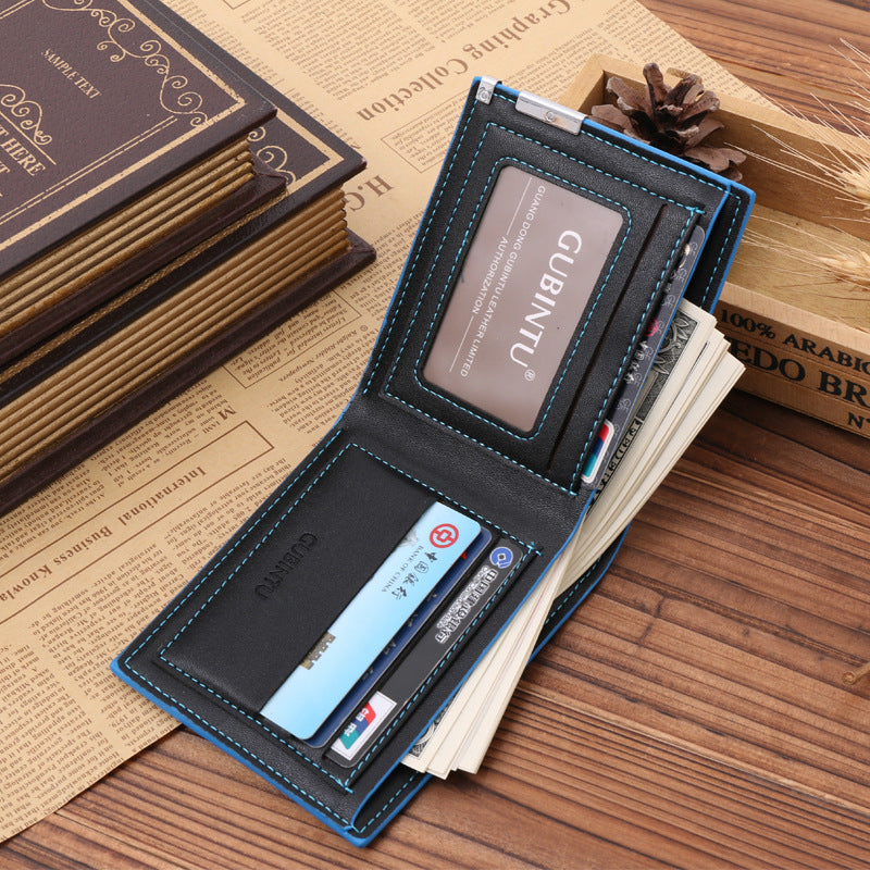 Men's Leather Wallet | Compact | Elegant Bi-fold
