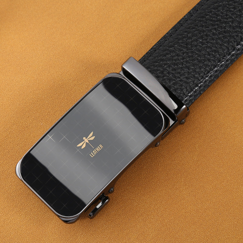 Herren Ledergürtel Spaltleder | Casual Business Gürtel elegant