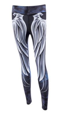 Women's Funny Sports Leggings | High Waist Fitness Pants