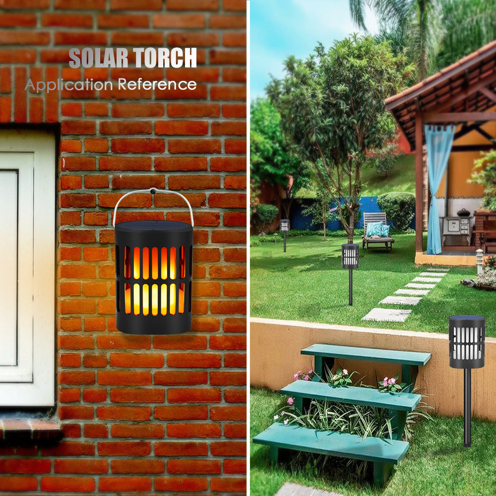 Solar Gartenleuchte LED Außenlampe Landschaft Deko Licht