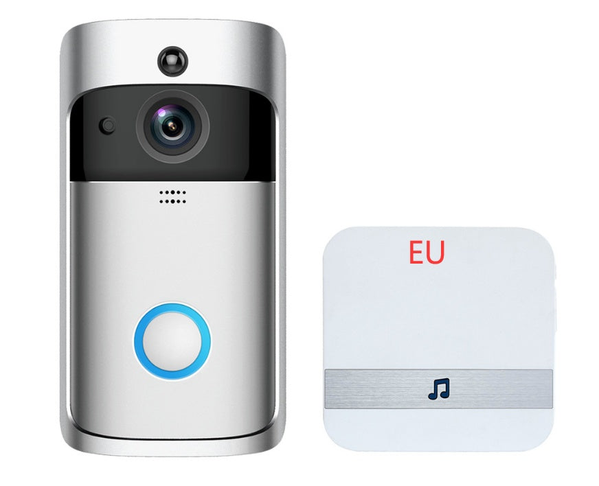 Smart Wi-Fi Video Doorbell – Wireless Security Doorbell with Camera