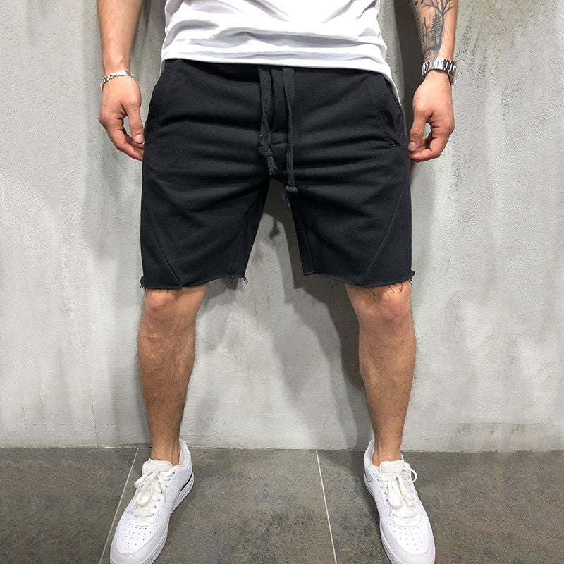 Men's Grey Gym Shorts – Athletic Summer Fitness Shorts