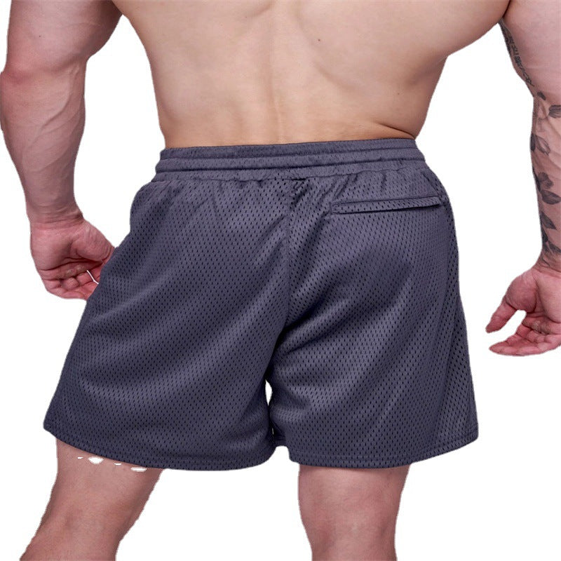 Men's Mesh Shorts American Style – Summer Sports Leisure Shorts