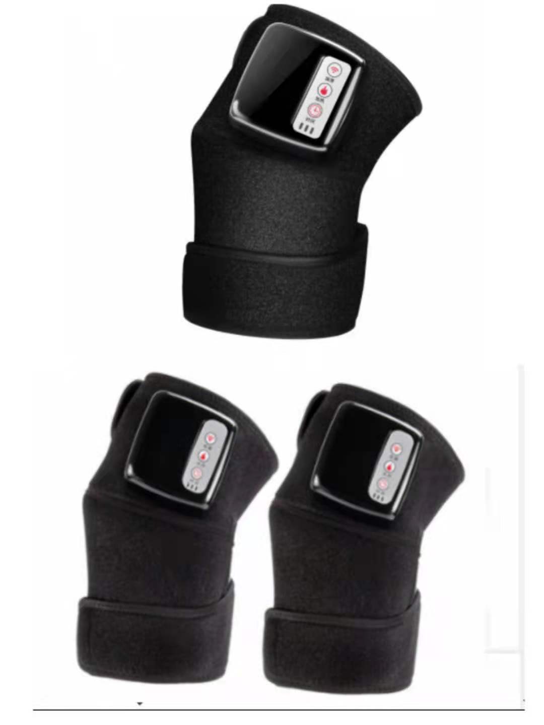 Electric Infrared Knee Brace with Massage - Vibration | Heat Therapy for Knees, Elbows & Joints