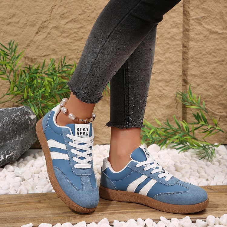 Modische Damen Weiße Sneaker | Elegante Freizeit Schuhe