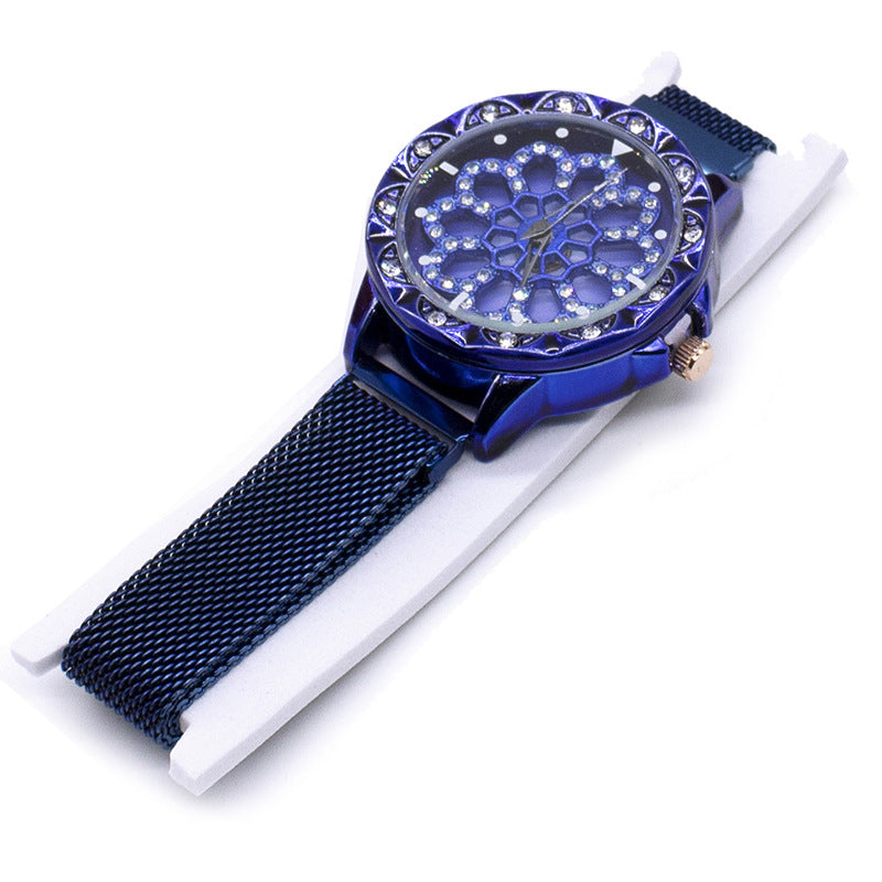 Women's Rotating Dial Watch | Elegant Quartz Fashion Watch