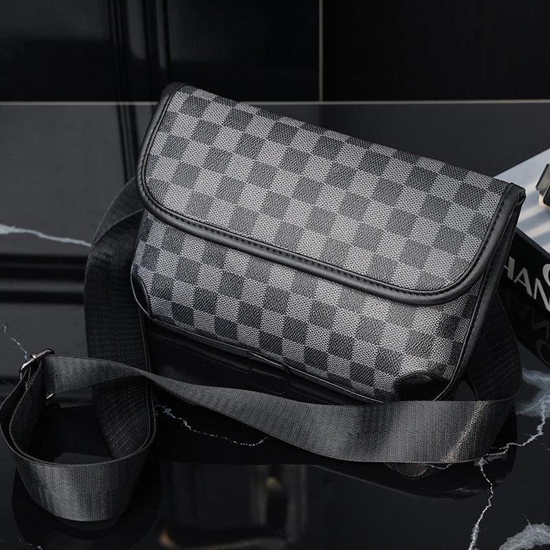 Korean Chest Bag Men Crossbody | Casual Trend Bag
