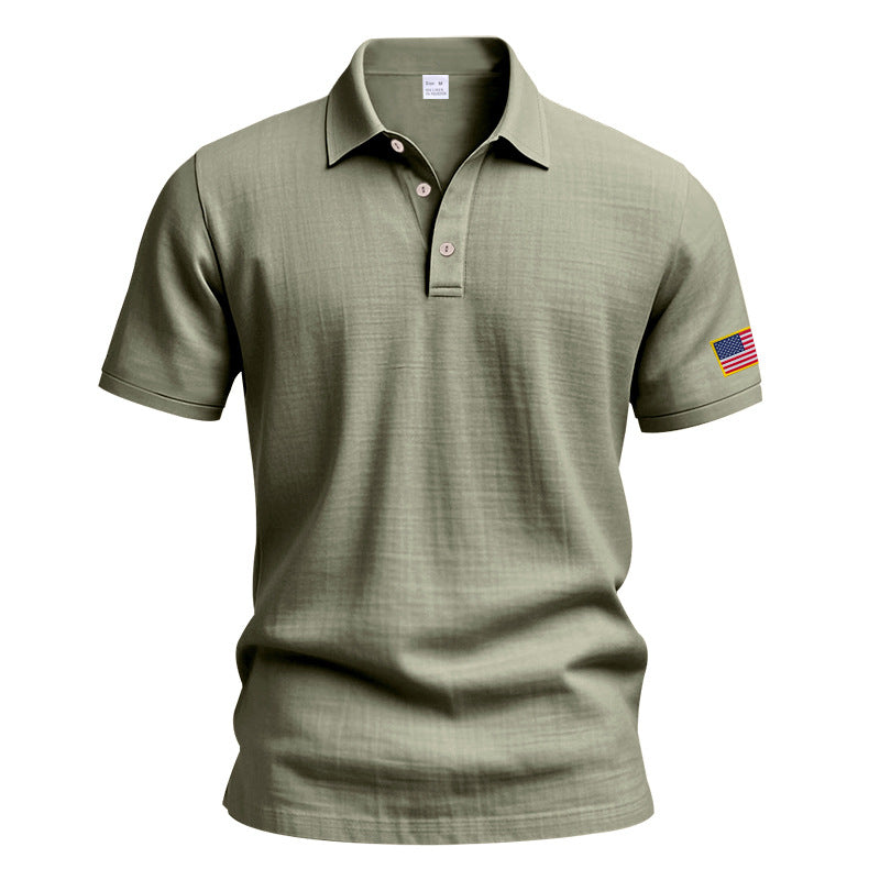 Men's Linen Shirt Short Sleeve | Lightweight Airy Summer Shirt