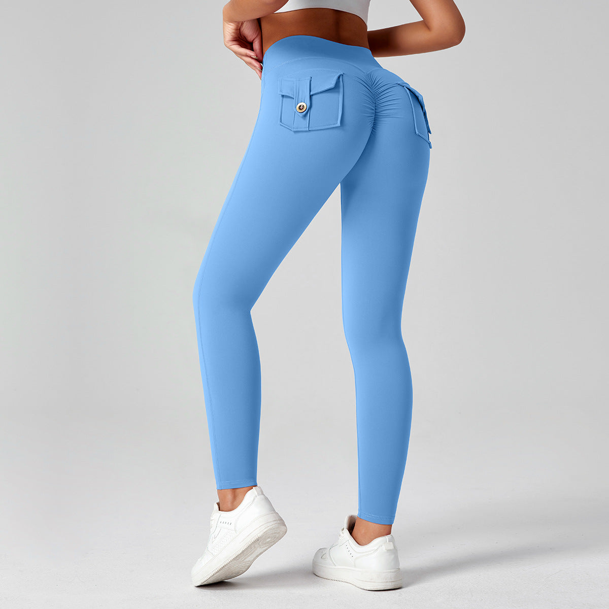 Women's High Waist Fitness Leggings – Push-Up Yoga Workout Pants