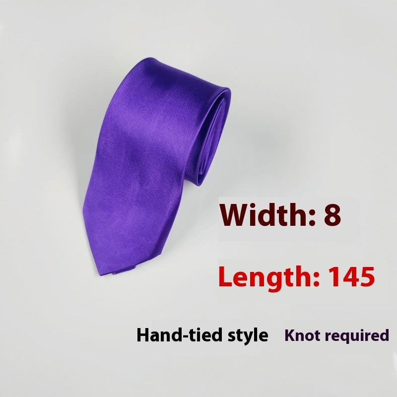 Herren Krawatte schwarz 8cm elegant klassisch Business Stil