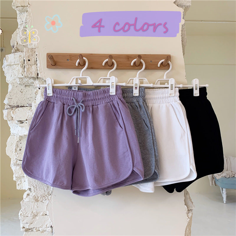 Women's High Waist Sports Shorts | Athletic Fitness Shorts