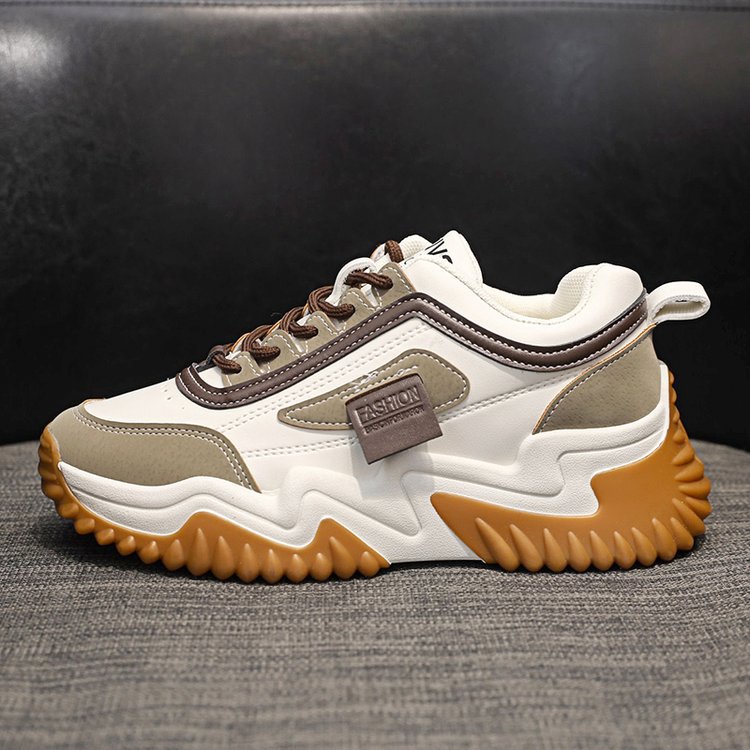 Damen Sport Sneaker | Freizeit Schuhe mit Kontrast-Schnürung