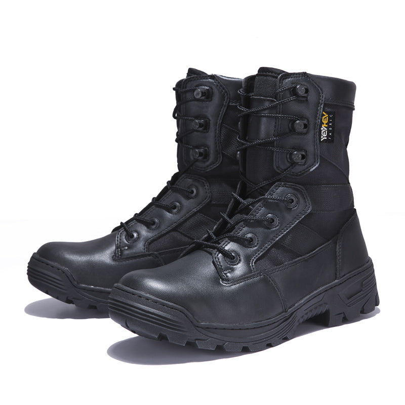 Men's Desert Outdoor Combat Boots – Non-Slip Hiking Tactical Boots