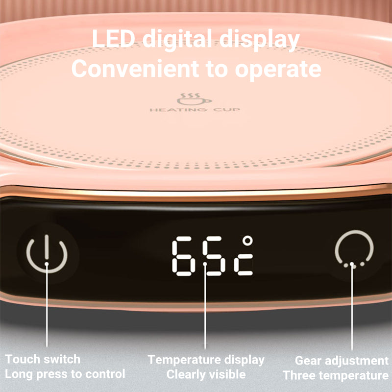 Smart Mug Warmer Premium – Heating Coaster with Constant Warmth