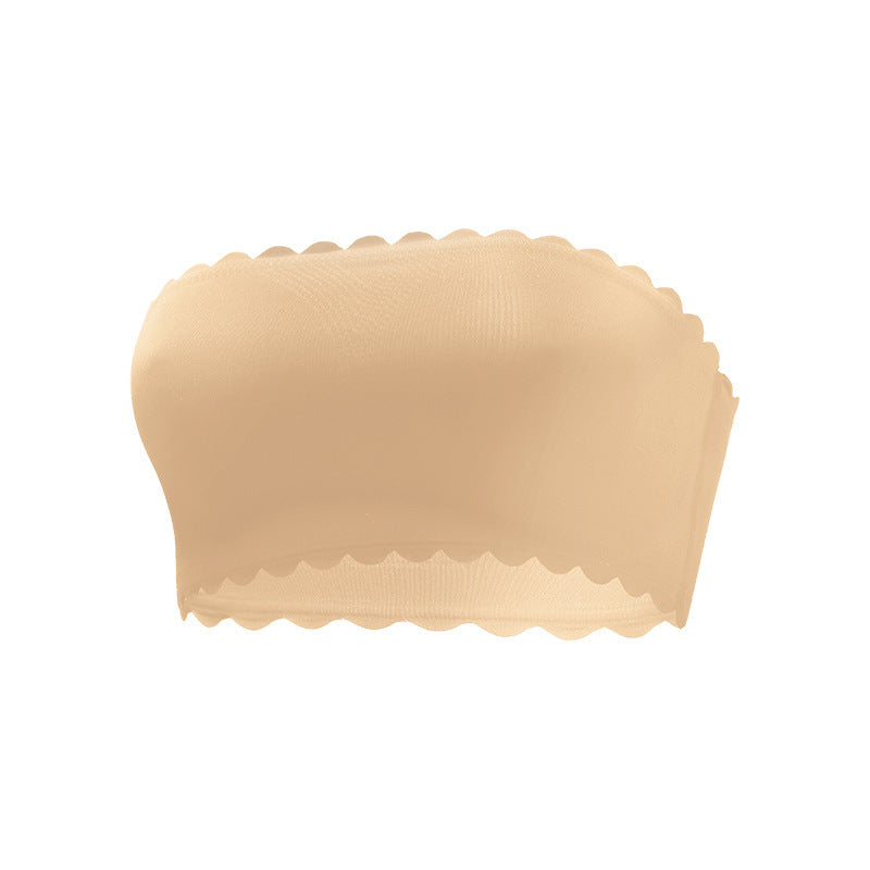 Seamless Bandeau Bra for Women | Strapless Push-up Tube Top