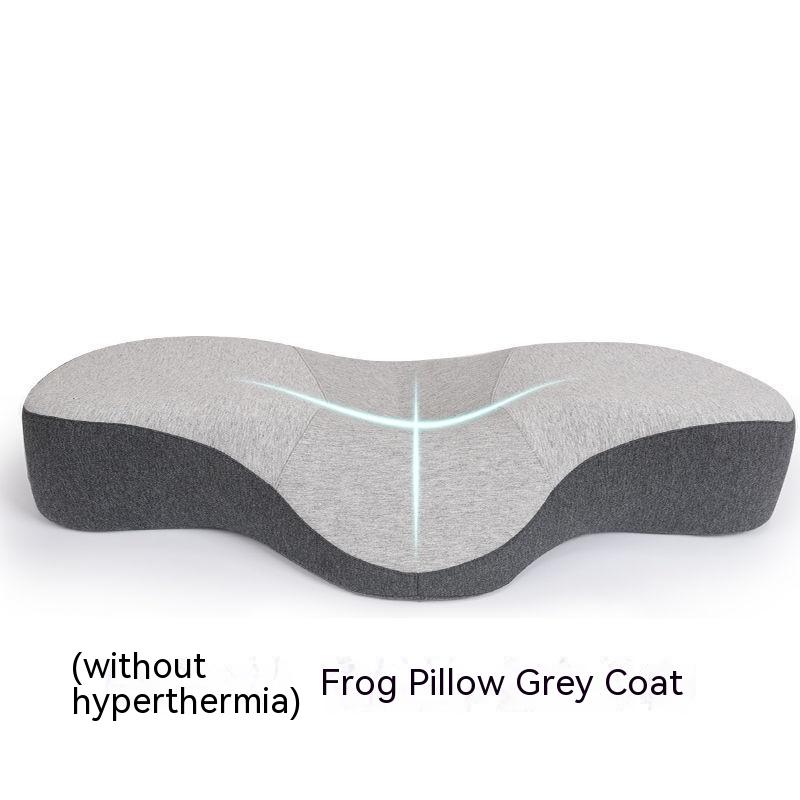Memory Foam Pillow flat | ergonomic breathable comfort