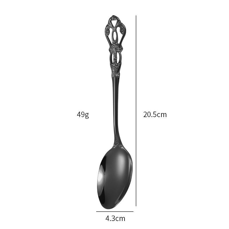 Gold Besteckset Edelstahl | Luxus Tafelbesteck modern elegant