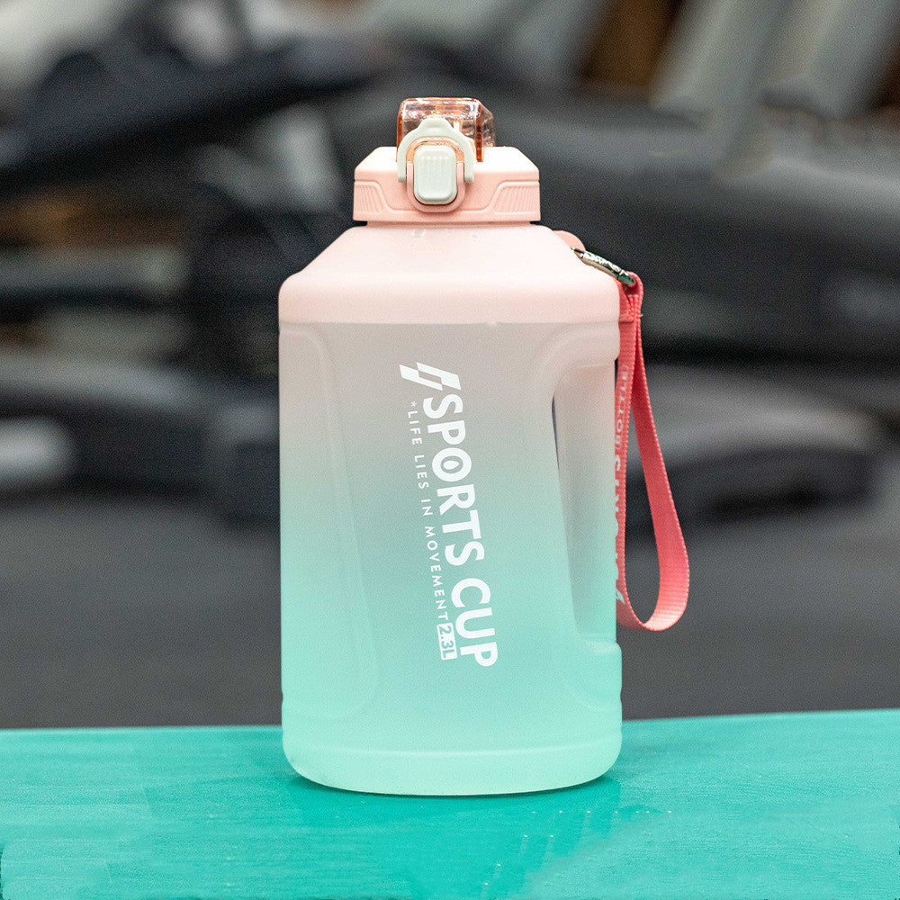 XL Sport Water Bottle with Straw - Large Fitness Water Bottle