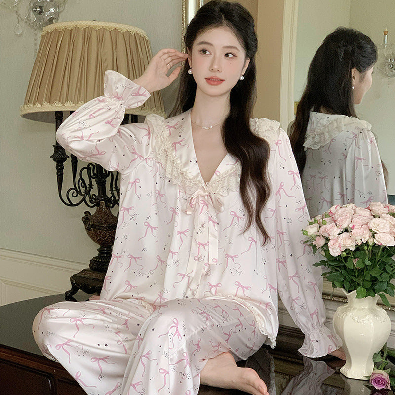 Women's Princess Pajama Set – Cute Autumn Loungewear