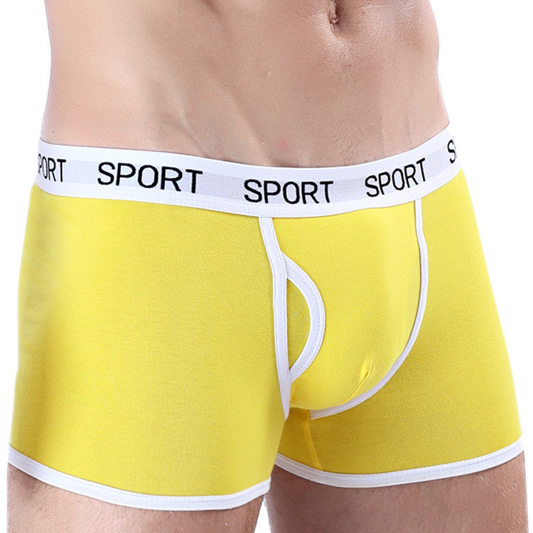 Men's Cotton Boxer Shorts | Comfortable Underwear Sports