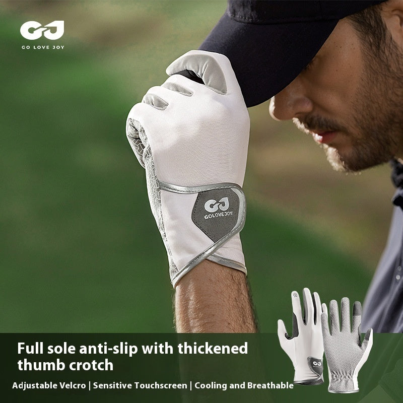 Golf Gloves Summer Ice Silk Cooling Non-slip Unisex