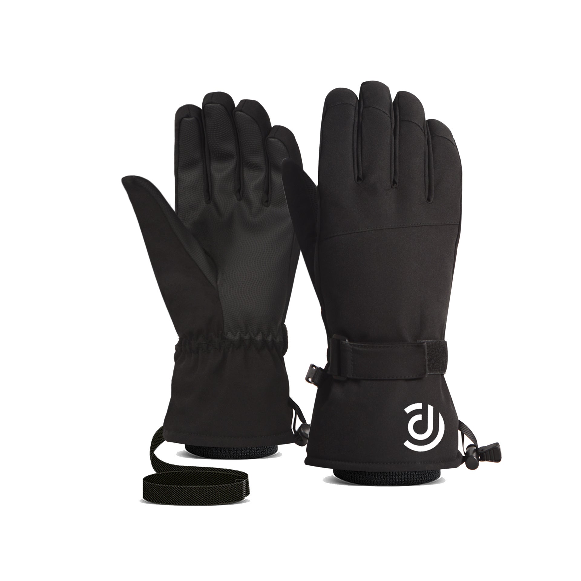 Herren & Damen Ski Handschuhe Weiß – Touchscreen Winter Sport
