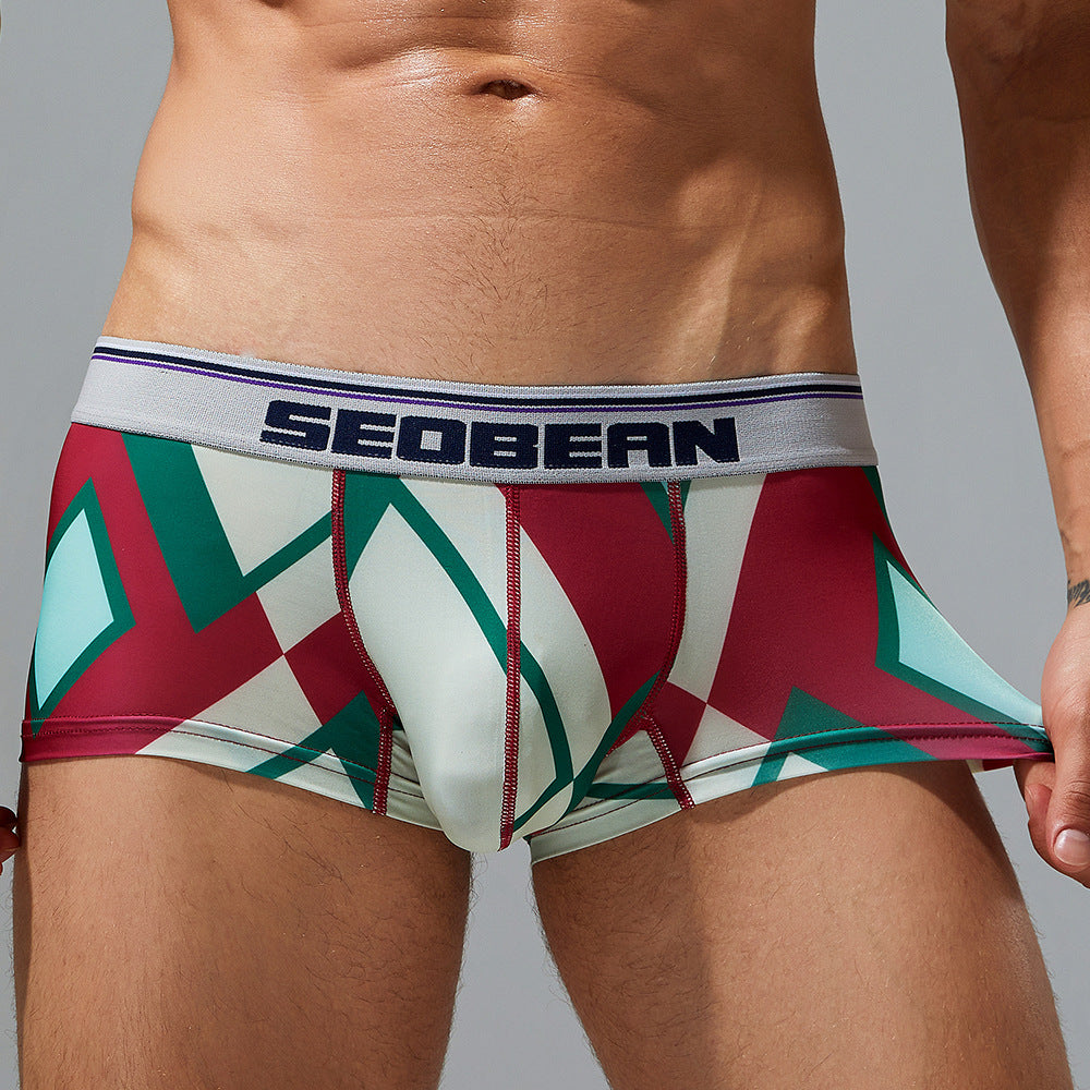 Men's Low-Rise Boxer Briefs | U Convex Pouch | Comfortable Underwear