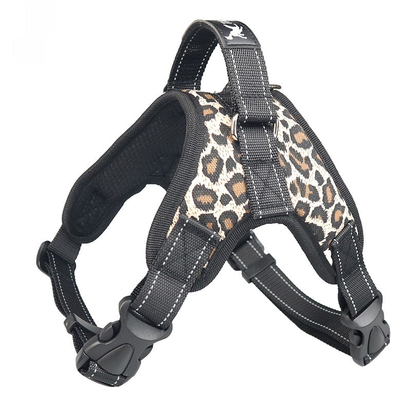 Dog Harness Camouflage | Outdoor Dog Vest robust adjustable