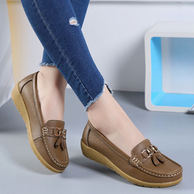 Women's Spring Shoes Elegant | Lightweight Comfortable Flats Everyday