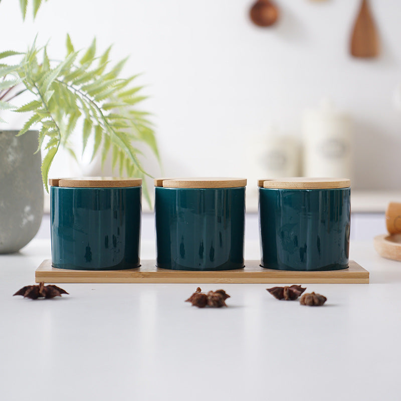 Premium Spice Jar Set – Salt and Spice Container Kitchen