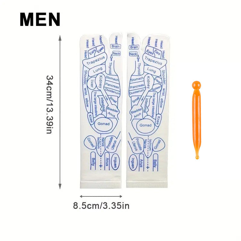 Reflexology Socks Massage | Acupressure Foot Relaxation