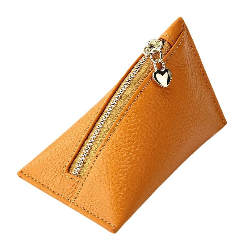 Women's Mini Leather Coin Purse – Elegant & Compact