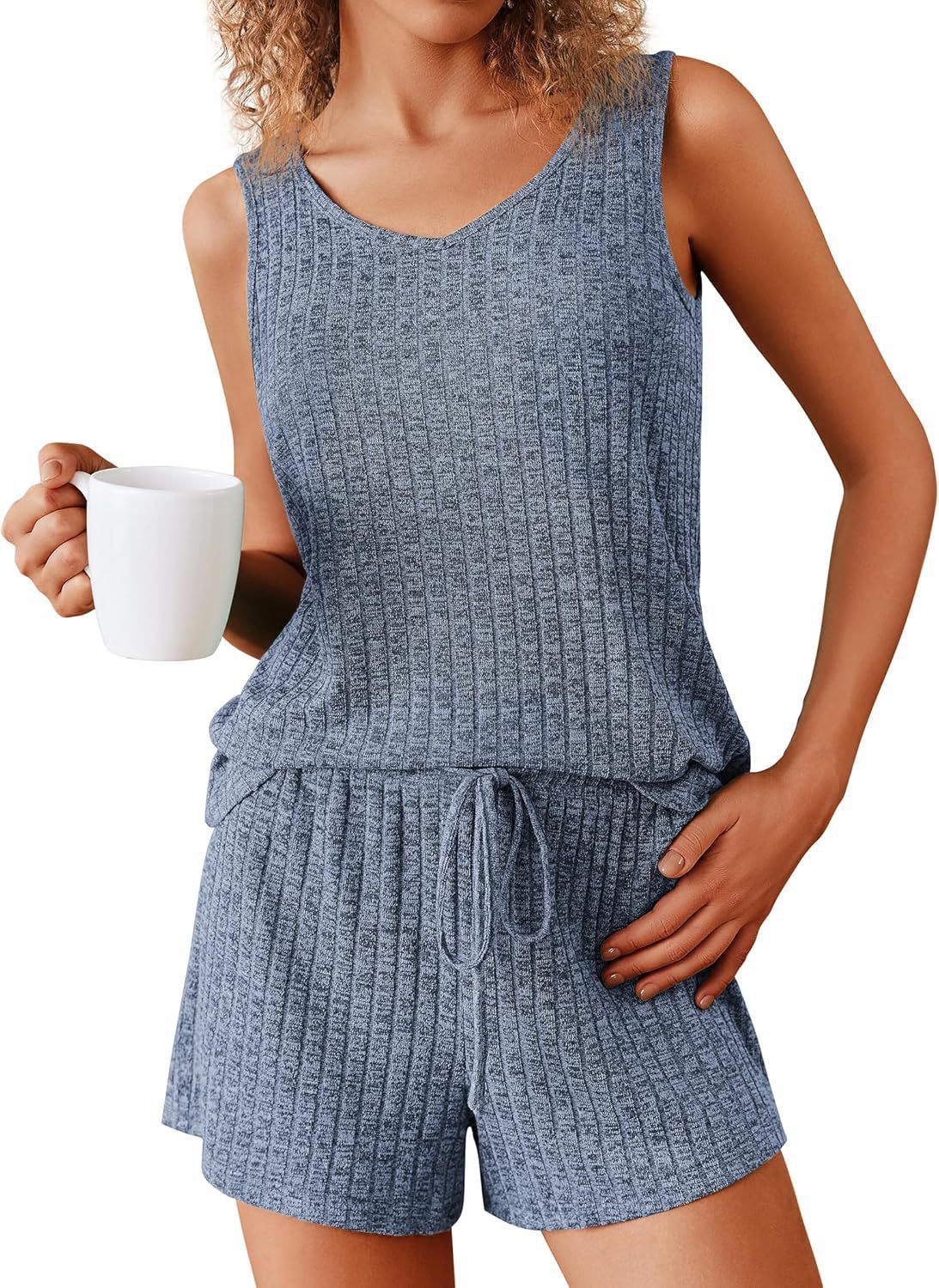 Women's Rib-Knit Pajamas | Modern Homewear Nightwear