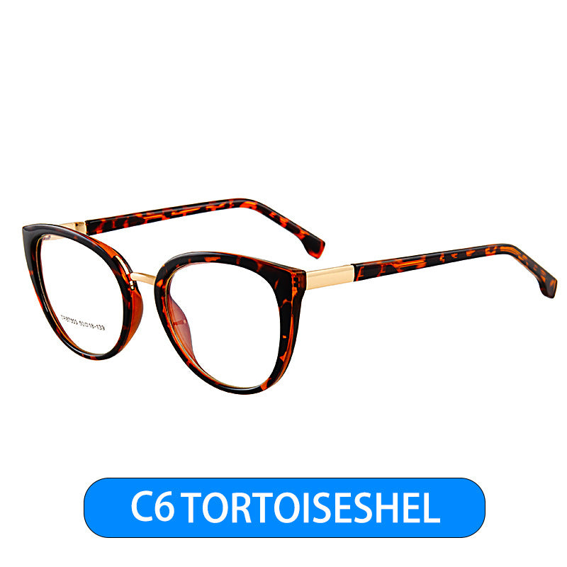 Retro Cat-Eye Blaulichtfilter Brille Damen | Computerbrille